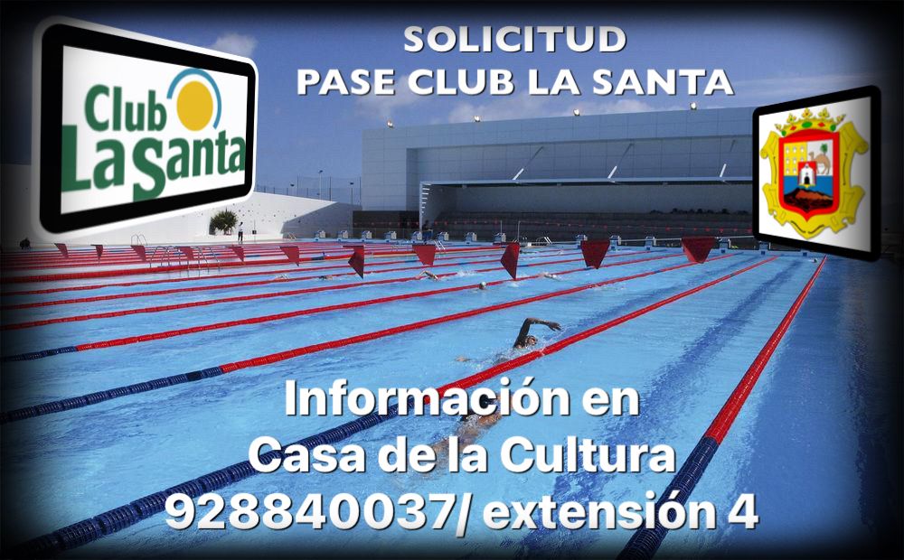 Solicitud de pases La Santa Sport | Ayuntamiento de Tinajo